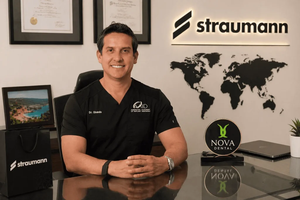 Dr. Obando Selected by Straumann as a Leading Expert in Esthetic Implant Dentistry at International Esthetic Days